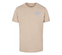 Mister Tee Camiseta 'The Pasta Lover Club' arena / azul oscuro / naranja / rojo M arena / azul oscuro / naranja / rojo