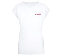 Mister Tee Camiseta 'Three In A Row' blanco 5XL EUR