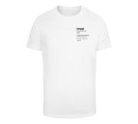 Mister Tee Camiseta 'Trust Definition' negro / blanco S negro / blanco