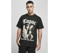 Mister Tee Camiseta Tupac MATW Sepia Oversize Tee Negro S