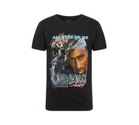 Mister tee Tupac Retro Camiseta, Hombre, Negro, L