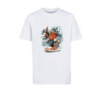Mister Tee Camiseta Vintage Ballin para Hombre, Blanco, 158