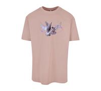 Mister Tee Camiseta 'Vive la Liberte' lila / lila claro / altrosa Hombre Mister Tee L lila / lila claro / altrosa
