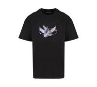 Mister Tee Camiseta 'Vive la Liberte' lila / lila / negro S EUR