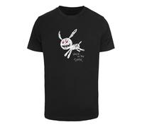 Mister Tee Camiseta 'Walk In The Dark' rojo / negro / blanco XL EUR