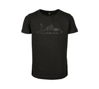 Mister Tee Camiseta 'Want To Be Here' negro / blanco 134-140 negro / blanco