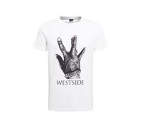 Mister Tee Woll, Camiseta Hombre, Blanco (white 00220), L