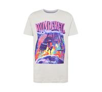 Mister Tee Camiseta 'Wonderful' amarillo / gris claro / lila / lila oscuro XL amarillo / gris claro / lila / lila oscuro