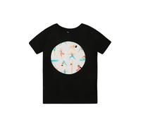 Mister Tee Camiseta 'Yoga' piel / azul oscuro / negro / blanco natural 122-128 piel / azul oscuro / negro / blanco natural