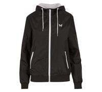 Mister Tee Chaqueta de entretiempo 'Fly Away' negro / blanco XS EUR