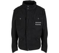Mister Tee Chaqueta de entretiempo 'See You Soon Britannia' gris claro / negro / blanco XXL gris claro / negro / blanco