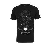Mister Tee Child Of The Cosmos Camiseta T-Shirt Negro Universe Planetas