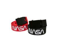 Mister Tee Cinturón 'Nasa' rojo / negro / blanco 75-95 rojo / negro / blanco