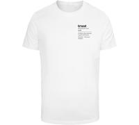 Mister Tee Confianza Definition Camiseta Hombre Verauen Print Jersey de Algodón