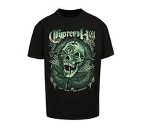 Mister Tee Cypress Hill Skull Face Oversize tee Black XS, Camiseta de los Hombres, Black, XS