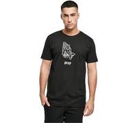 Mister Tee Camiseta Dark Pray para Hombre, Negro, XS