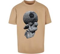 Mister Tee de Fútbol Coming Home Play Dios Extra Grande Tee EM2024 EM24 Algodón