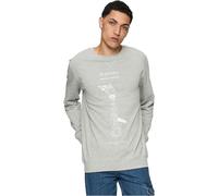 Mister Tee Depresso Crewneck Sudadera, Grey, M para Hombre