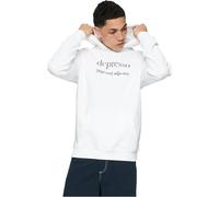 Mister Tee Depresso Hoody Sudadera con Capucha, White, M para Hombre