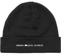 Mister Tee Dream Believe Achieve Heavy Knit Beanie MT3841 Einheitsgröße