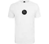 Mister Tee Easy Sign Parche Camiseta Top Camiseta Estampado Motivo Dedo Blanco