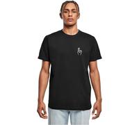 Mister Tee Easy Sign tee, Camiseta Hombre, Black,