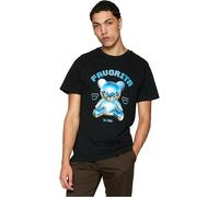 Mister Tee Mt2821-el Oso tee Camiseta, Negro, XS Hombres