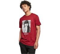 Mister Tee F#Kit tee T-Shirt, Burgundy, S Mens