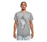 Mister Tee Fa010-fms Sign Lights tee Camiseta, Gris, S Hombres