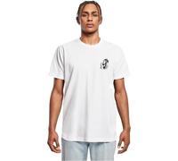 Mister Tee Mt3766-faith in Mary tee Camiseta, Blanco, S Hombres