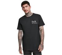 Mister Tee Fck Camiseta Hombre Top Jersey de Algodón Corte de Cuello Redondo