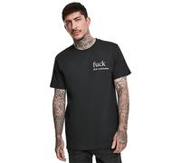 Mister Tee FCK Camiseta, Negro, S para Hombre