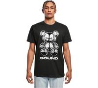 Mister Tee Feel The Sound Chrome Bear tee, Negro, L