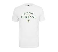 Mister Tee Finesse tee Camiseta, White, XS para Hombre