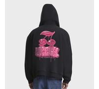 mister tee Fresh to Death Cherries Fluffy Zip Hoody negro L