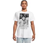 Mister Tee Fuck It 2.0 tee Camiseta, White, X-Small para Hombre