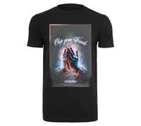 Mister Tee Gonorrea Your Manos Camiseta Hombre Top Jersey de Algodón Orar
