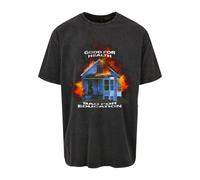 Mister Tee Good Para Health Extra Grande Camiseta Negro Fuego Casa Education Men