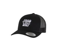 Mister Tee Gorra 'Good Vibes Only ' gris plateado / negro 55-60 EUR