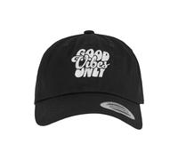 Mister Tee Gorra 'Good Vibes Only' negro / blanco 55-60 negro / blanco