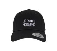 Mister Tee Gorra 'I Don‘t Care' negro / blanco 55-60 EUR