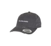 Mister Tee Gorra 'No Apologies' gris denim / blanco 55-60 gris denim / blanco