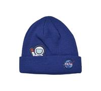 Mister Tee Gorro Bordado de la NASA para niños, Azul Cobalto, L/XL Unisex Adulto