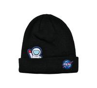 Mister Tee Gorro Bordado de la NASA para niños, Negro, S-M Unisex Adulto