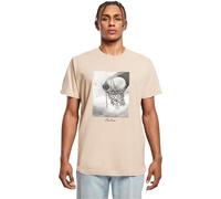 Mister Tee Herren Ballin 2.0 tee Sand, 4XL Camiseta, Arena, Hombres