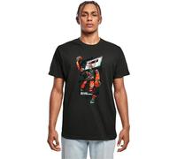 Mister Tee Herren Bball Robot tee Black, 4XL Camiseta, Negro, Hombres