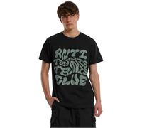 Mister Tee Herren Camiseta Anti Tennis Club tee Negro L