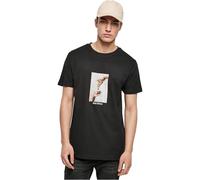 Mister Tee Herren Camiseta God Given Pizza tee Negro L