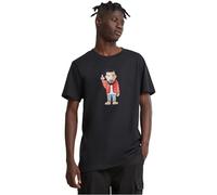 Mister Tee Kanada Sketch tee Camiseta, Black, S para Hombre