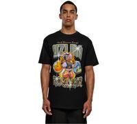 Mister Tee Herren Camiseta UZIJIN Heavy Oversize tee Negro 3XL